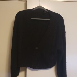 H&M Black Women's Cardigan Sweater